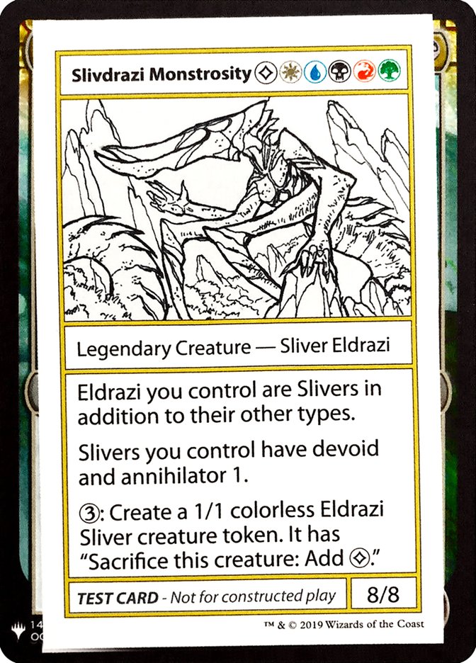 Slivdrazi Monstrosity [Mystery Booster Playtest Cards]