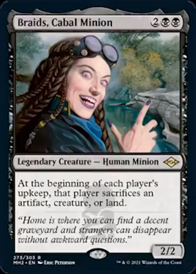 Braids, Cabal Minion (Etched Foil) [Modern Horizons 2]