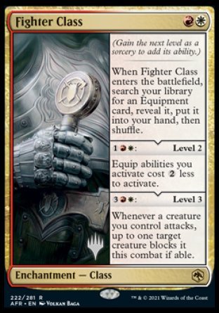 Fighter Class (Promo Pack) [Dungeons & Dragons: Adventures in the Forgotten Realms Promos]