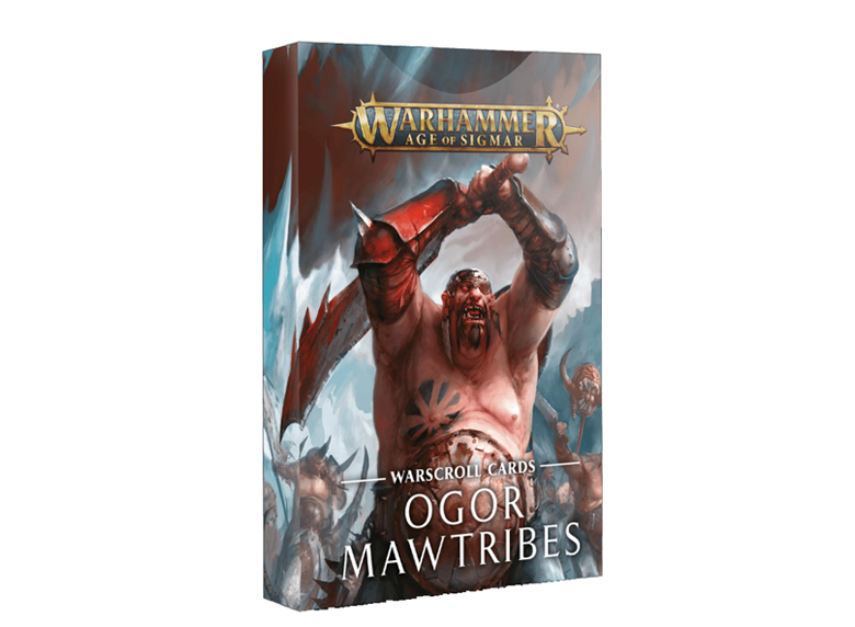 WH AoS: Warscroll Cards - Ogor Mawtribes (إضافة للعبة المجسمات)