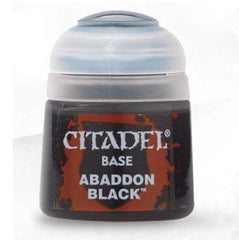 Citadel: Base Paints, Abaddon Black (صبغ المجسمات)