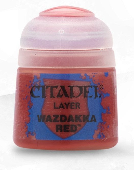 Citadel: Layer Paints, Wazdakka Red (صبغ المجسمات)