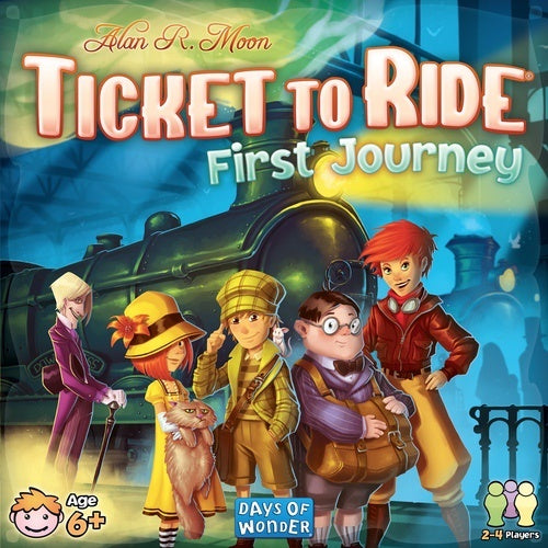 Ticket to Ride: First Journey [U.S.]  (اللعبة الأساسية)
