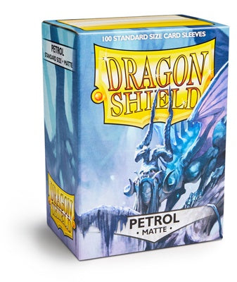 Sleeves: Dragon Shield - Standard, Matte Petrol [x100] (لوازم لعبة لوحية)