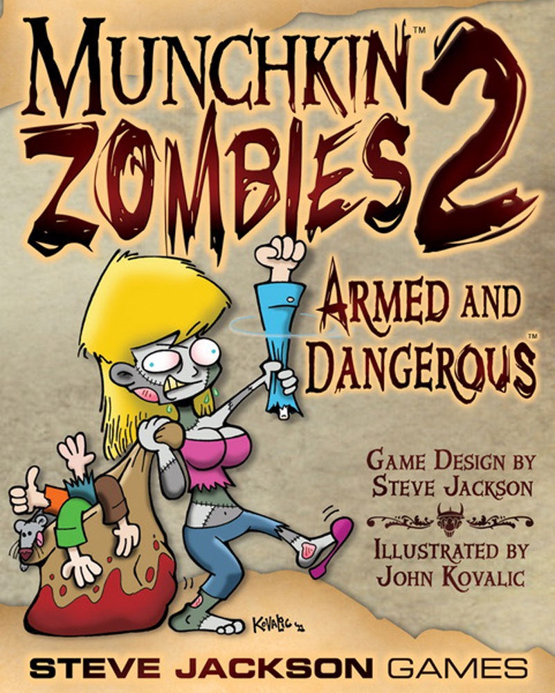 Munchkin: Zombies - Vol: 02 - Armed and Dangerous (إضافة لعبة)