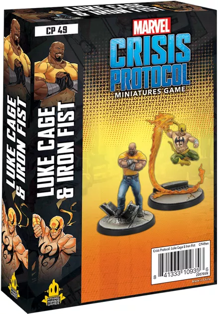 Marvel: Crisis Protocol - Luke Cage and Iron Fist (إضافة للعبة المجسمات)