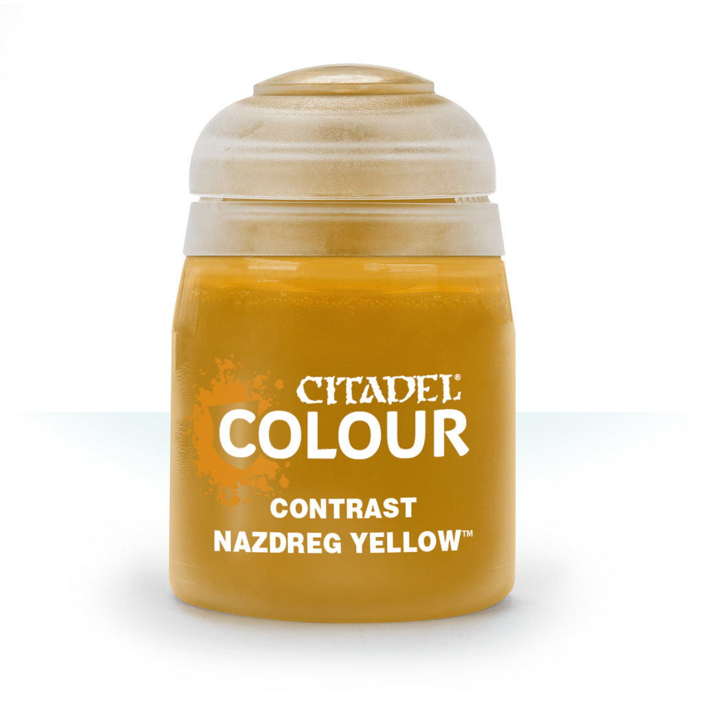 Citadel: Contrast Paints, Nazdreg Yellow (صبغ المجسمات)