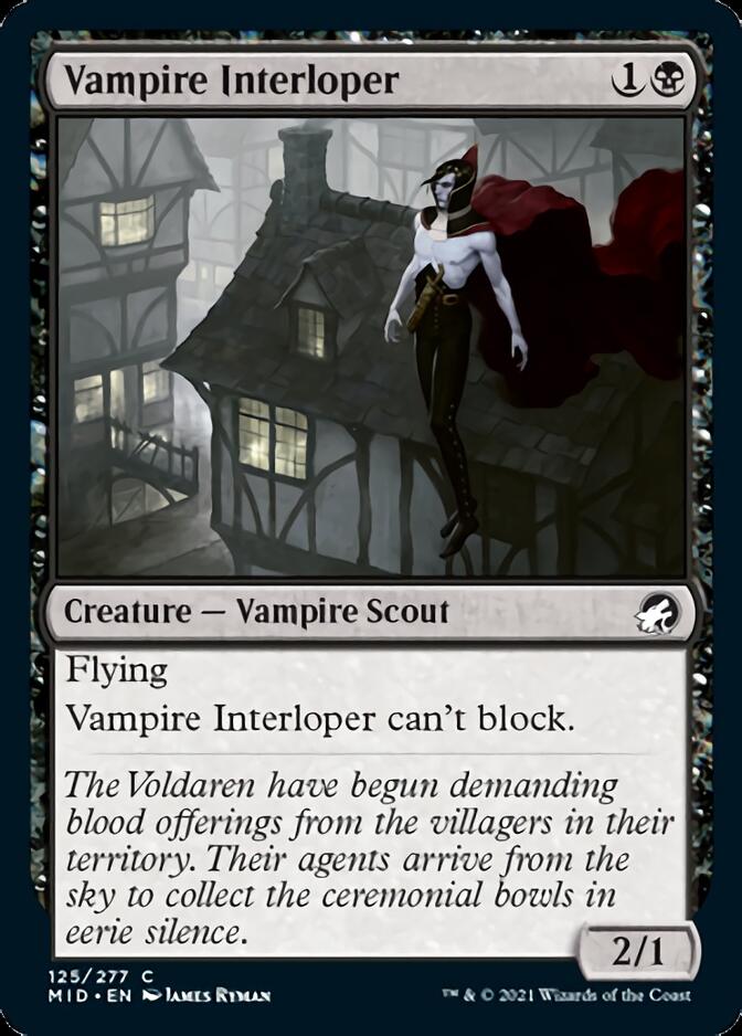 Vampire Interloper [Innistrad: Midnight Hunt]