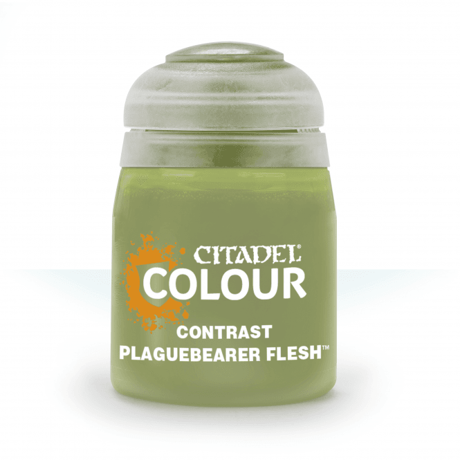 Citadel: Contrast Paints, Plaguebearer Flesh (صبغ المجسمات)