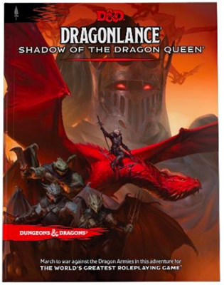 D&D RPG: Dragonlance Shadow of the Dragon Queen [Hard Cover] (لوازم للعبة تبادل الأدوار)