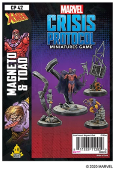 Marvel: Crisis Protocol - Magneto & Toad (إضافة للعبة المجسمات)