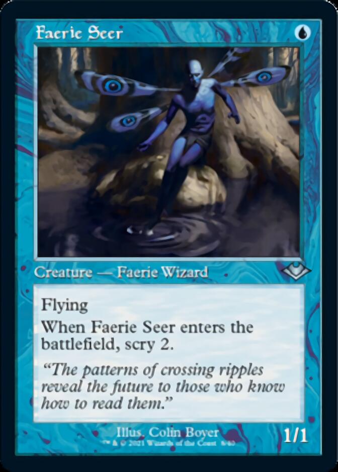 Faerie Seer (Retro Etched Foil) [Modern Horizons 2]