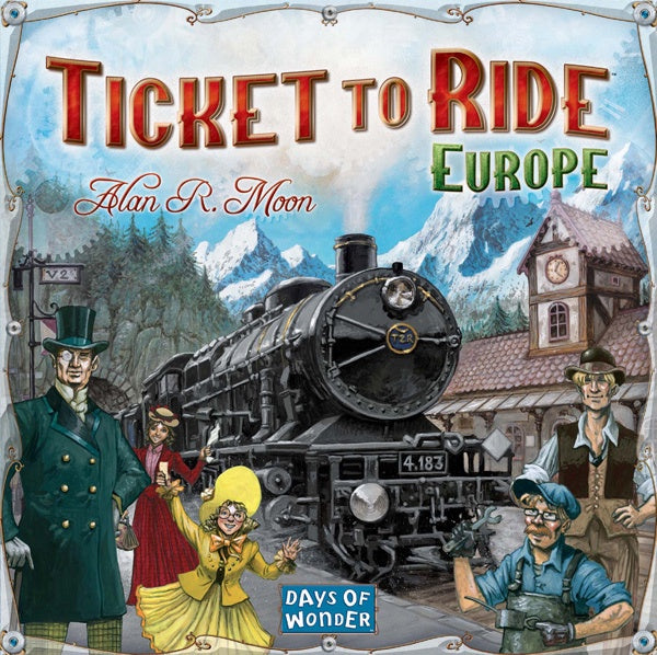 Ticket to Ride: Europe  (اللعبة الأساسية)