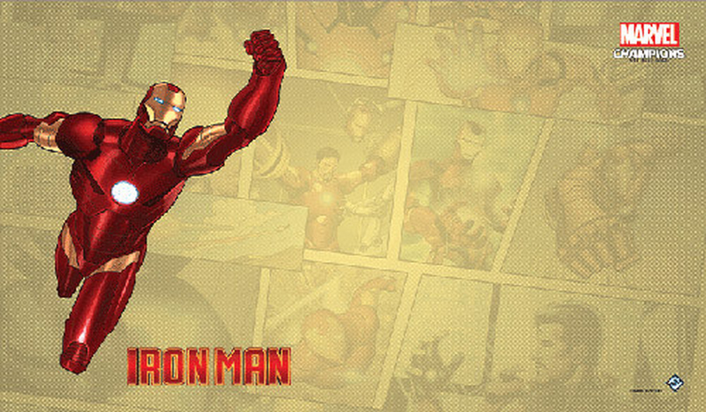 Marvel LCG - Playmat - Iron Man (لوازم للعبة البطاقات الحية)