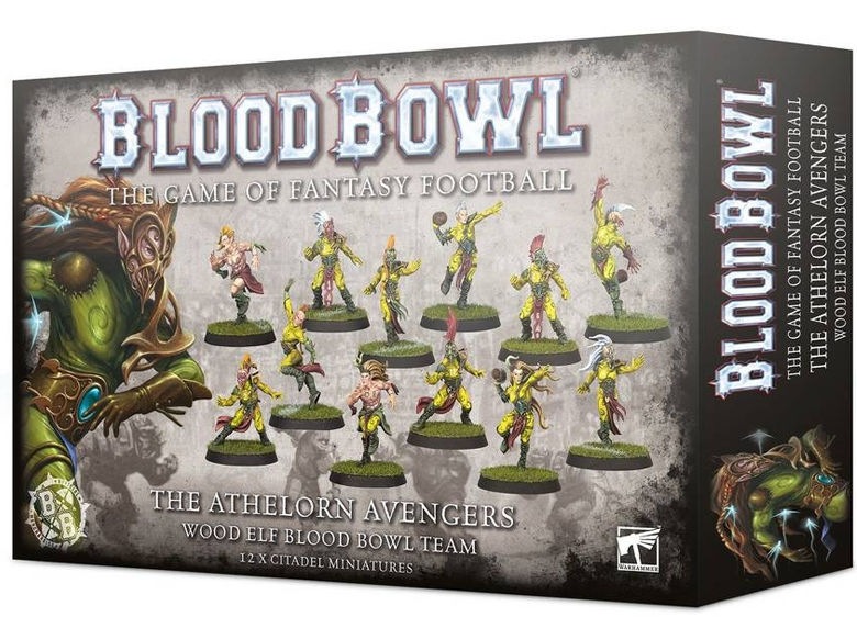 Blood Bowl - The Athelorn Avengers - Wood Elf Blood Bowl Team (إضافة للعبة المجسمات)