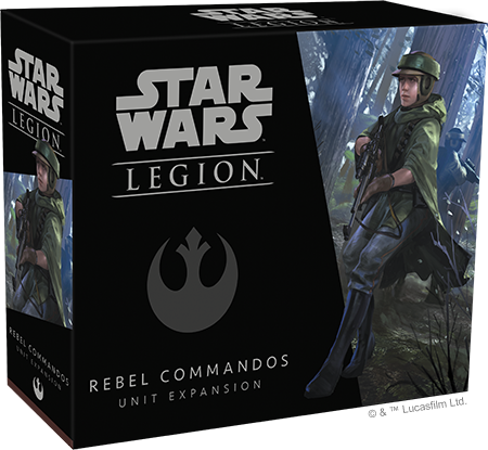 Star Wars: Legion - Rebel Alliance - Rebel Commandos (إضافة للعبة المجسمات)