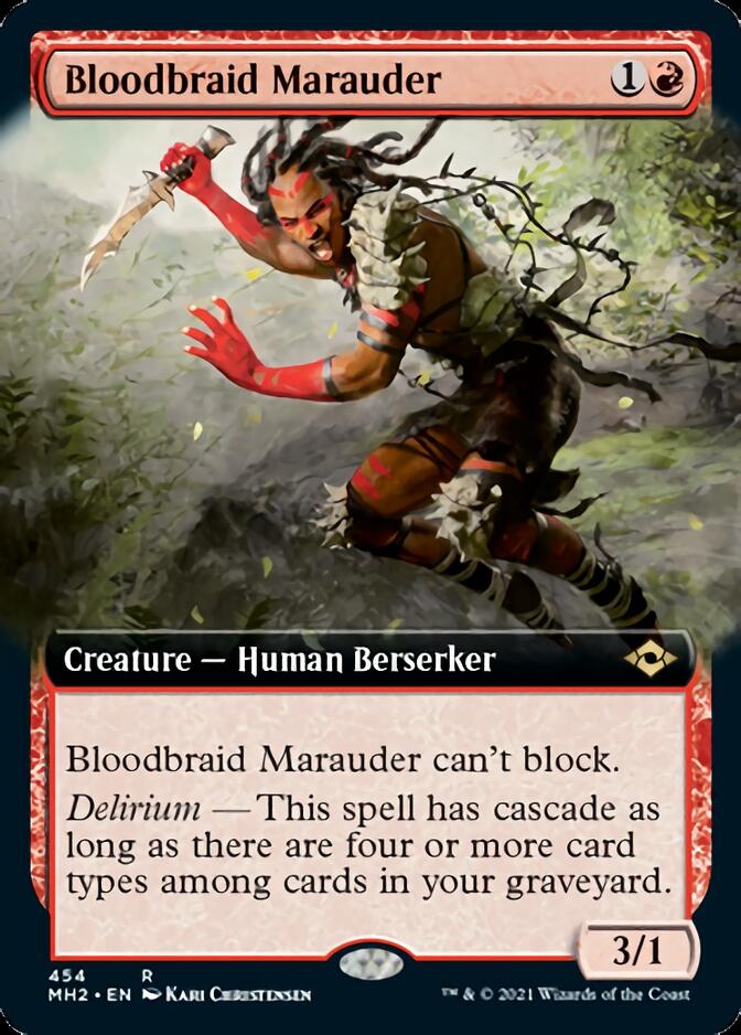 Bloodbraid Marauder (Extended) [Modern Horizons 2]