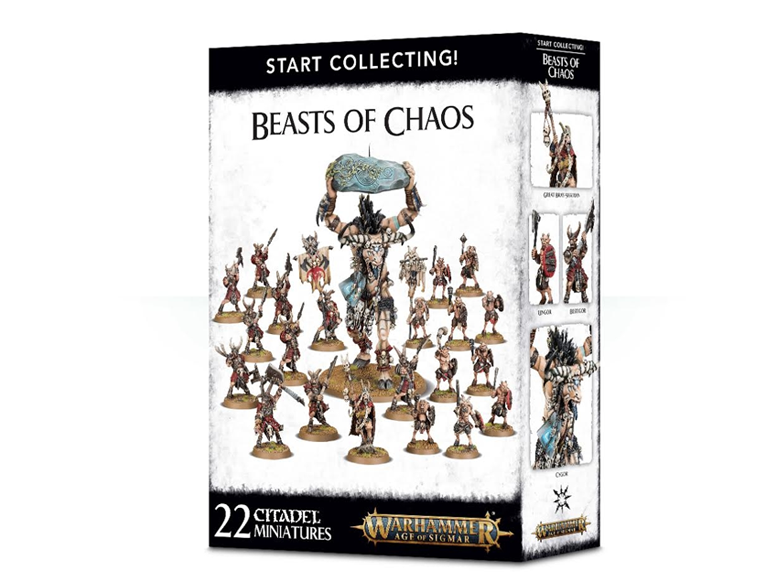 WH AoS: Beasts of Chaos - Start Collecting! (لعبة المجسمات للمبتدئين)