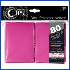 Sleeves: Ultra PRO - PRO-Matte Eclipse - Standard, Pink [x80] (لوازم لعبة لوحية)