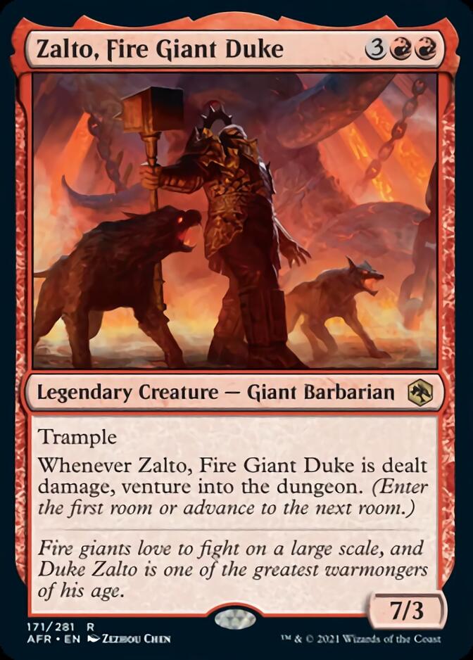 Zalto, Fire Giant Duke [Dungeons & Dragons: Adventures in the Forgotten Realms]