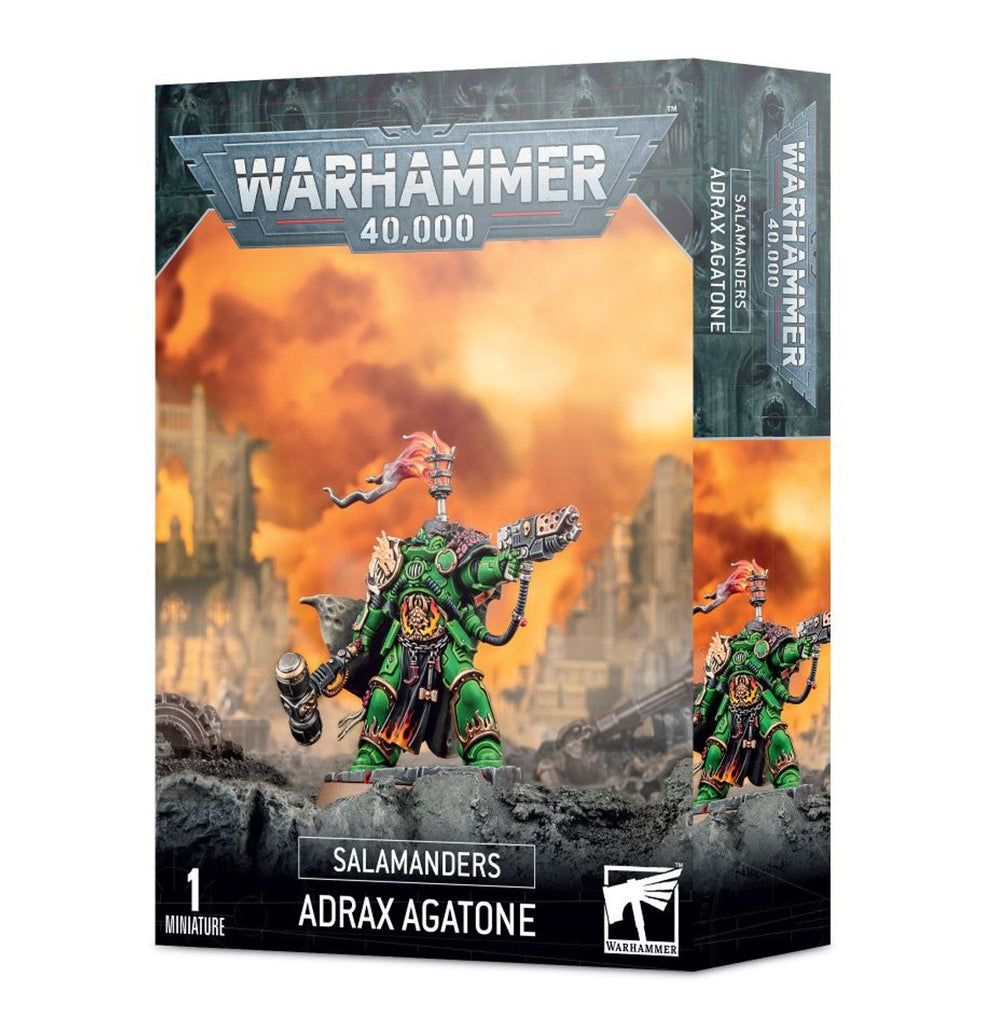 WH 40K: Salamanders - Adrax Agatone (إضافة للعبة المجسمات)