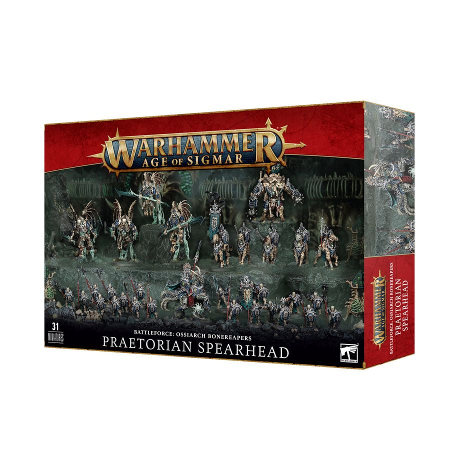 WH AoS: Battleforce: Ossiarch Bonereapers – Praetorian Spearhead (لعبة المجسمات للمبتدئين)