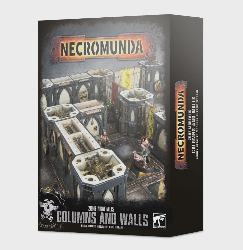 WH Necromunda: Zone Mortalis - Columns & Walls (إضافة للعبة المجسمات)