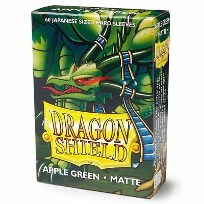 Sleeves: Dragon Shield - Japanese Size - Matte (x60) - Matte Apple Green (x60) (لوازم لعبة لوحية)