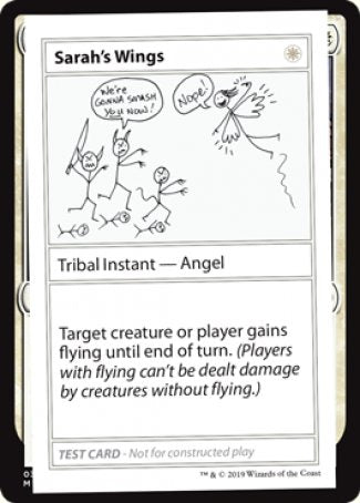 Sarah's Wings (2021 Edition) [Mystery Booster Playtest Cards]