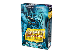 Sleeves: Dragon Shield - Japanese Size - Matte [x60], Petrol (لوازم لألعاب تداول البطاقات )
