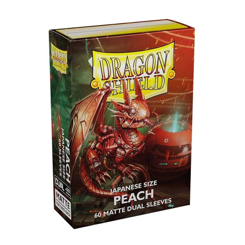 Sleeves: Dragon Shield - Japanese Size - Dual Matte, Peach [x60] (لوازم لعبة لوحية)