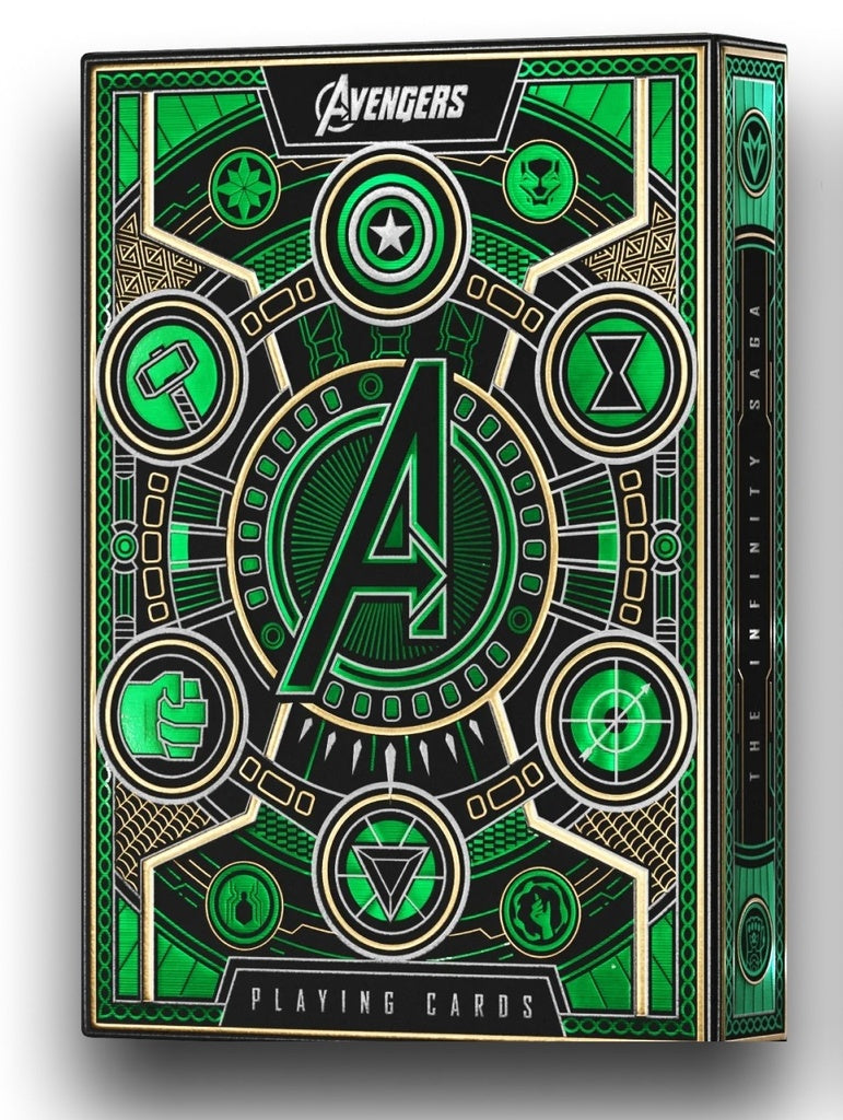 Playing Cards: Theory11 - Avengers, Green (ورق لعب)