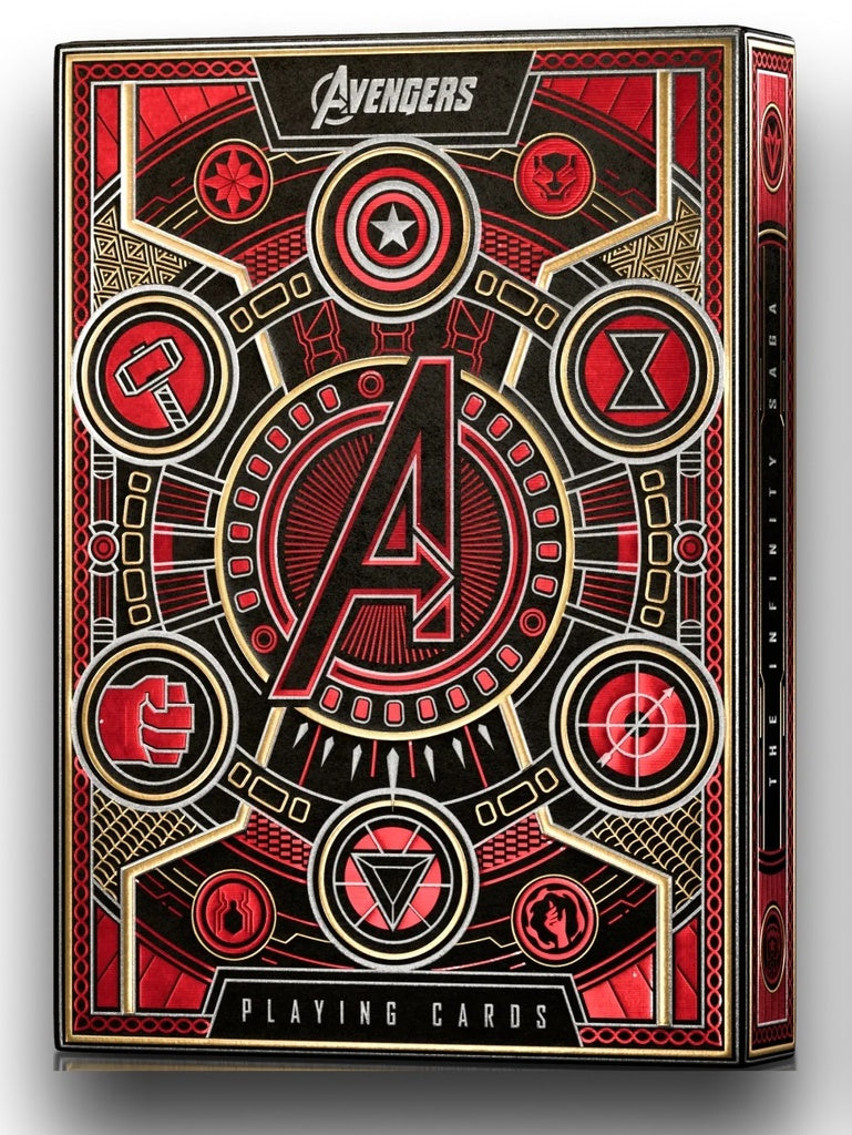 Playing Cards: Theory11 - Avengers, Red (ورق لعب)