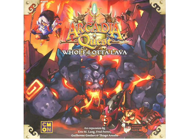 Arcadia Quest - Whole Lotta Lava (إضافة للعبة المجسمات)