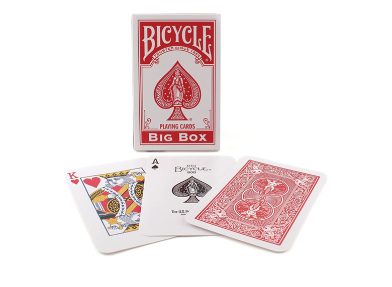 Playing Cards: Bicycle - Big Box Mixed Red (ورق لعب)
