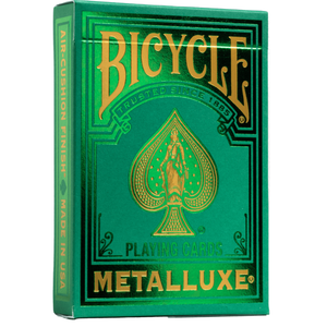 Playing Cards: Bicycle - Metalluxe, Green (ورق لعب)