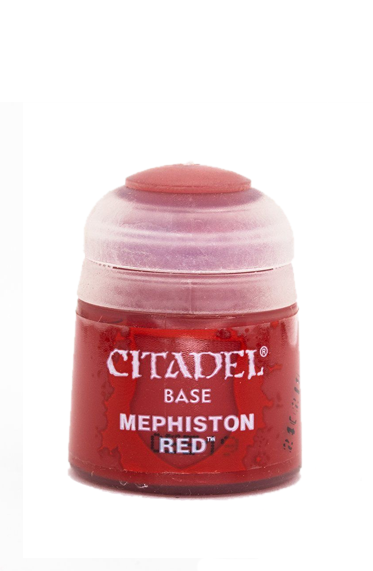 Citadel: Base Paints, Mephiston Red (صبغ المجسمات)