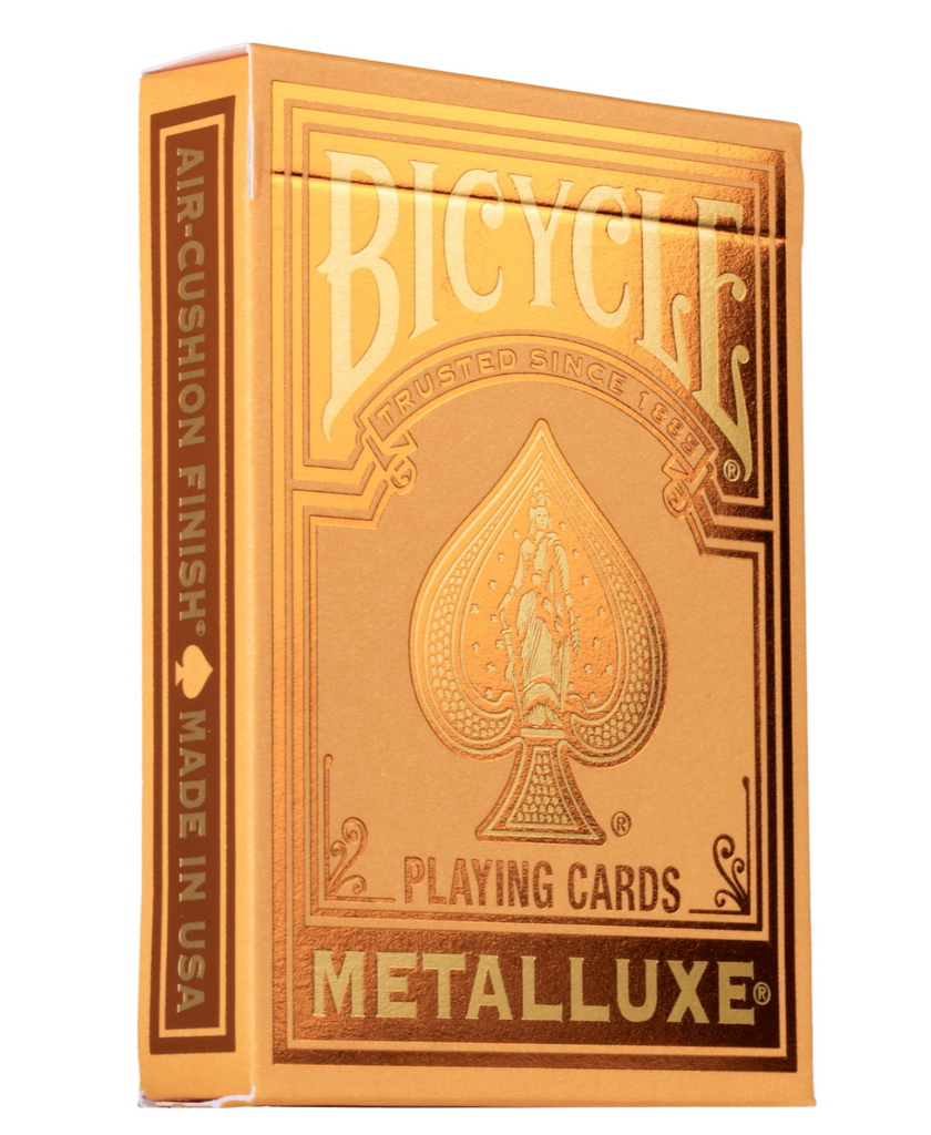 Playing Cards: Bicycle - Metalluxe, Gold (ورق لعب)