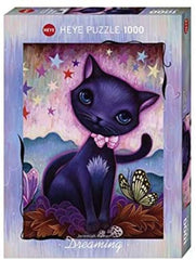 Jigsaw Puzzle: HEYE - Dreaming - Black Kitty [1000 Pieces] (أحجية الصورة المقطوعة)