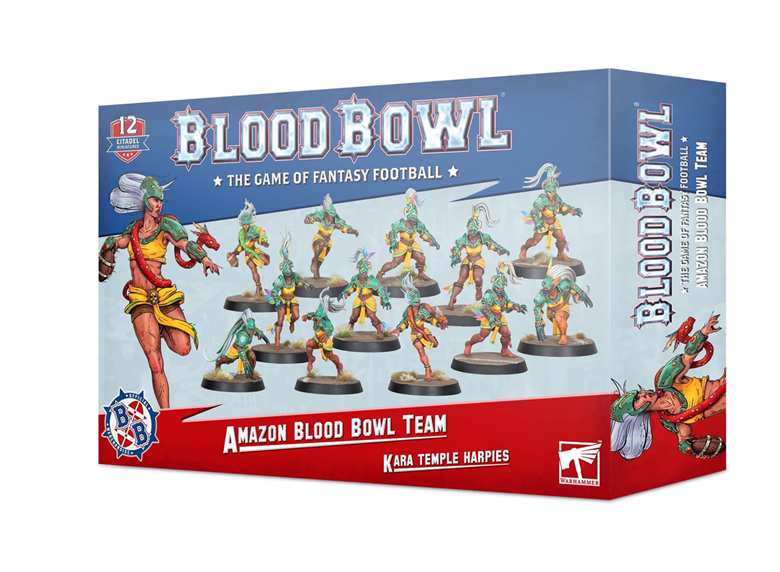 Blood Bowl - Amazon - Kara Temple Harpies (إضافة للعبة المجسمات)