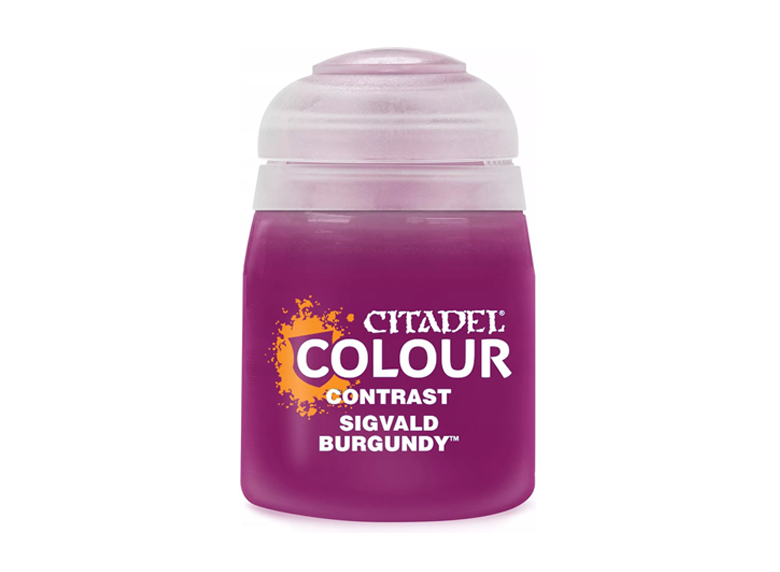 Citadel: Contrast Paints [18ml], Sigvald Burgundy (صبغ المجسمات)