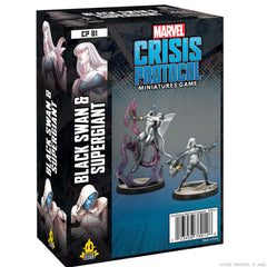 MARVEL: Crisis Protocol - Black Swan & Supergiant (إضافة للعبة المجسمات)