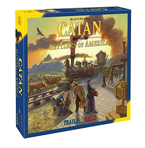 Catan Histories: Settlers of America - Trails to Rails (اللعبة الأساسية)