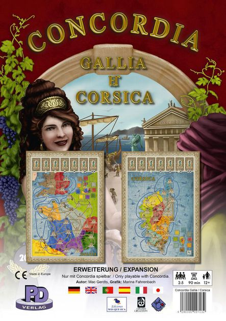 Concordia - Gallia & Corsica (إضافة لعبة)