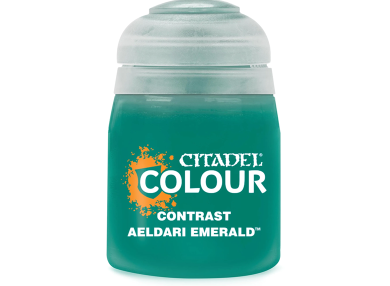 Citadel: Contrast Paints [18ml], Aeldari Emerald (صبغ المجسمات)