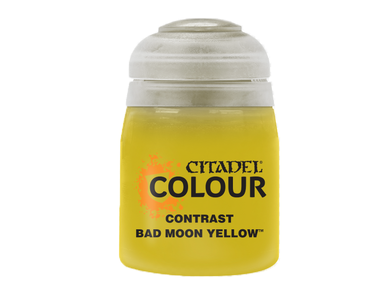 Citadel: Contrast Paints [18ml], Bad Moon Yellow (صبغ المجسمات)