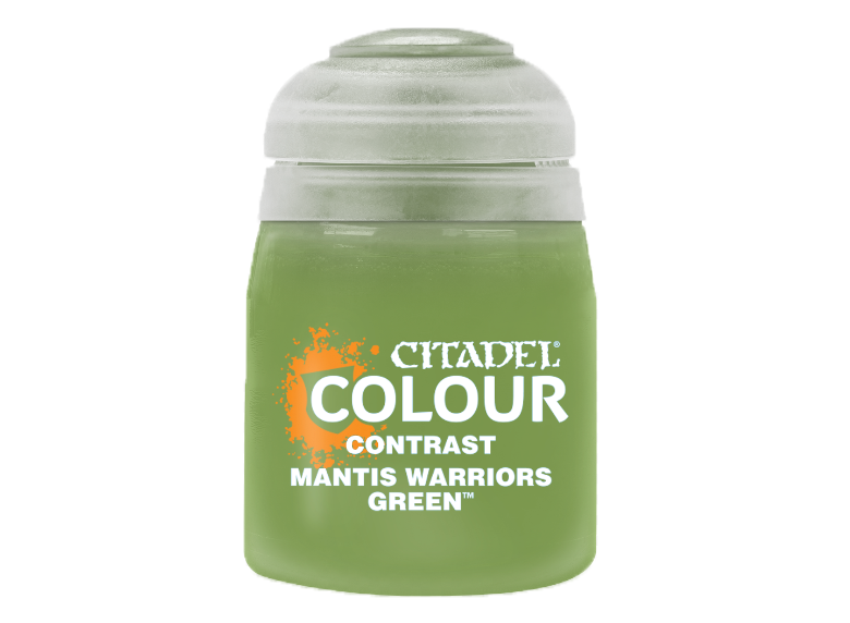 Citadel: Contrast Paints [18ml], Mantis Warrior Green (صبغ المجسمات)