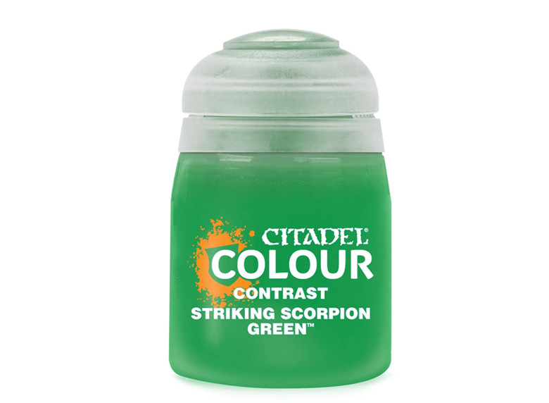 Citadel: Contrast Paints [18ml], Striking Scorpion Green (صبغ المجسمات)