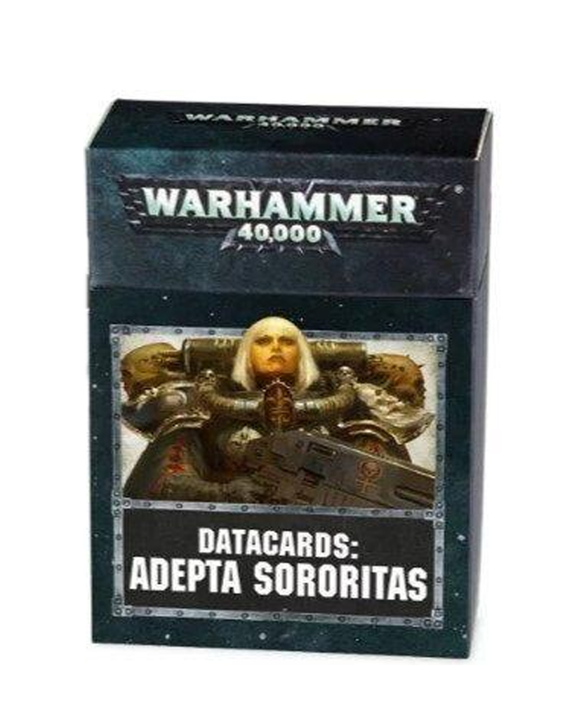 WH 40K: Adepta Sororitas - Data Cards (إضافة للعبة المجسمات)