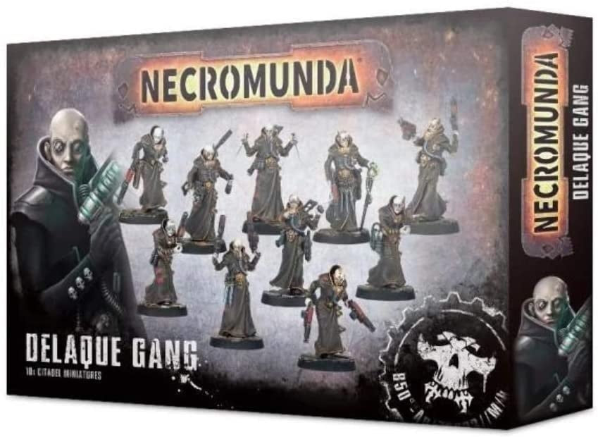 WH Necromunda - Delaque Gang (إضافة للعبة المجسمات)